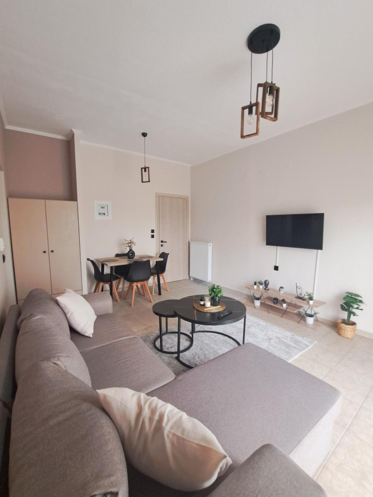 Pnoe Apartments Káto Loutrákion Extérieur photo